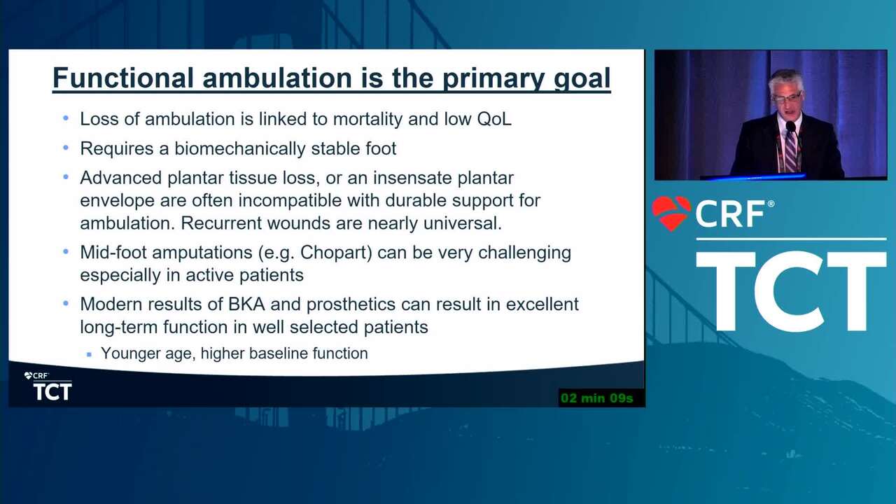 When Amputation First Is the Right Decision in CLI: Making the Tough Decision?
