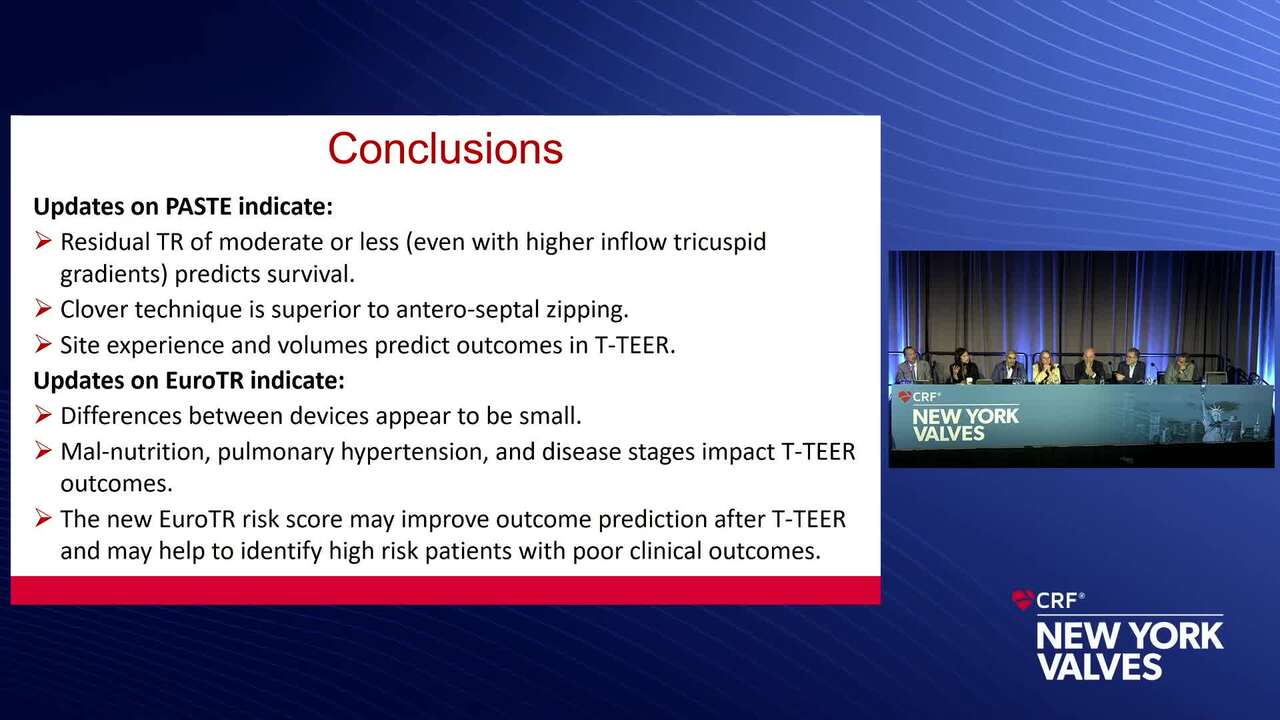 Clinical Trials Update: Real-World Tricuspid TEER Registries
