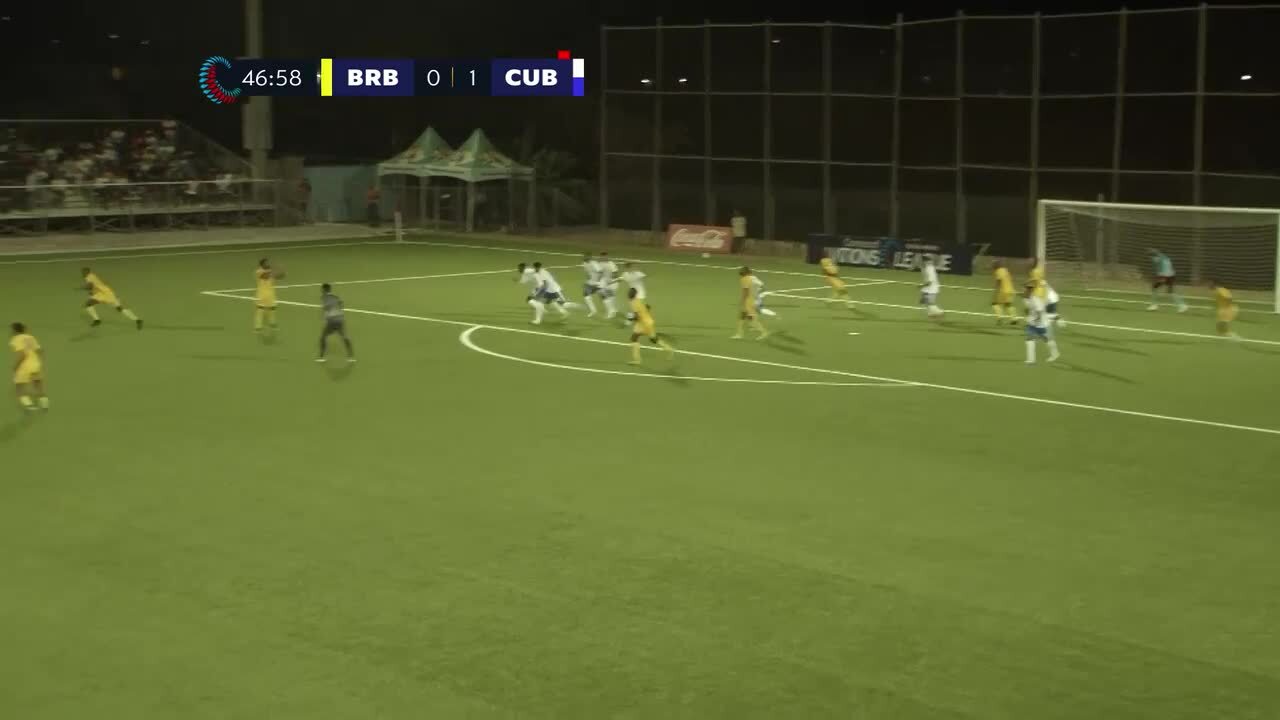 Highlights and goals of Barbados 0-1 Cuba in CONCACAF Nations