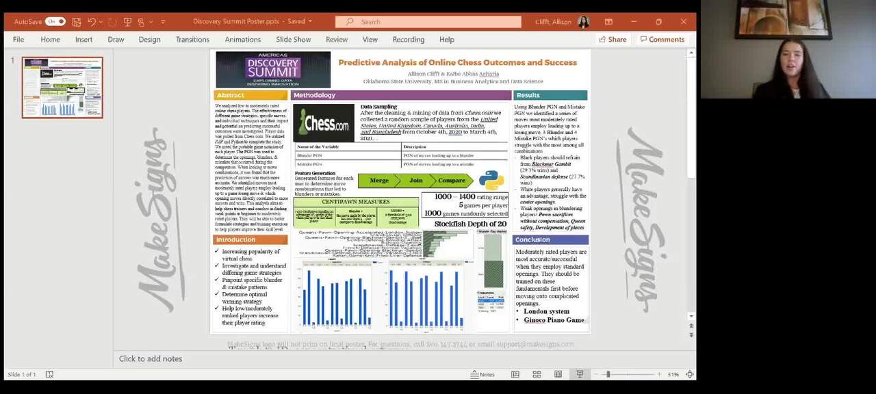 Predictive Analysis of Online Chess Outcomes and Success (2022-US-EPO-1169)  - JMP User Community