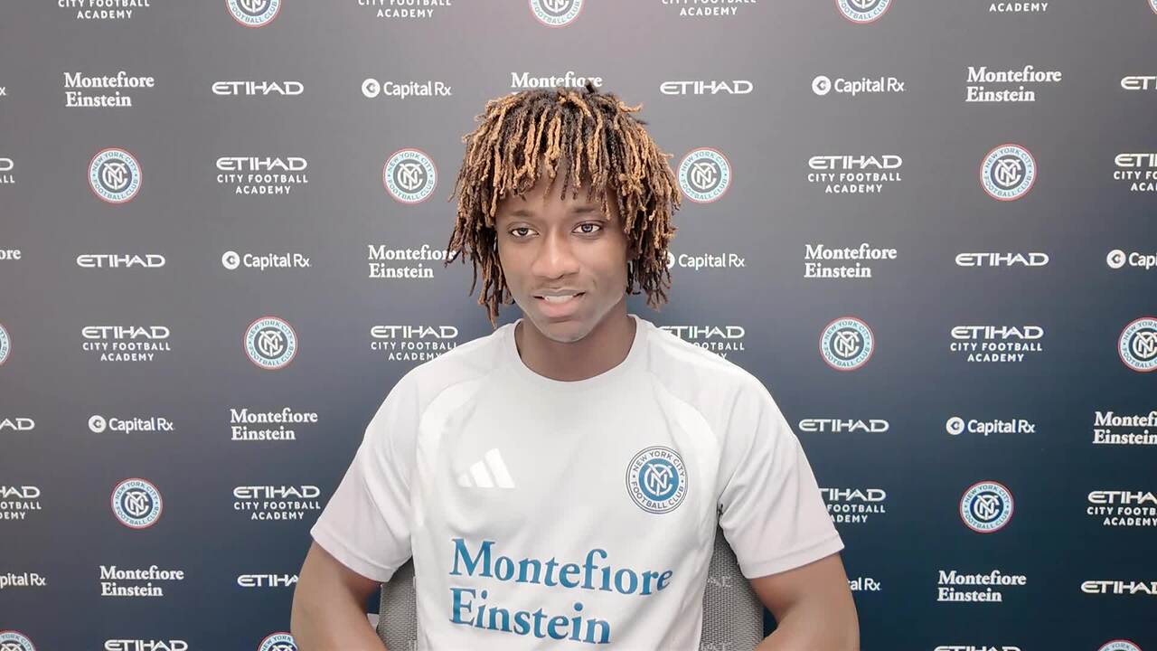 Press Conference - Malachi Jones | New York City FC vs. Columbus
