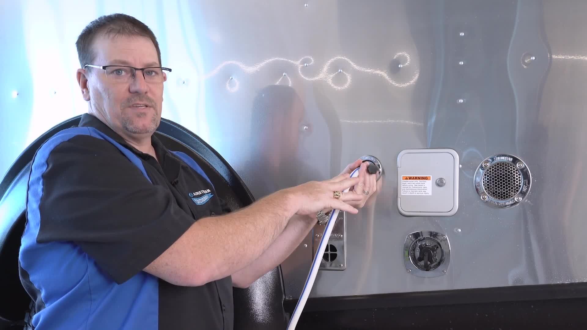 How do I use my black water tank flush? – Airstream Support