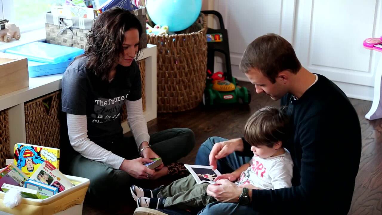 Braydon- Early Intervention Session in Home Setting