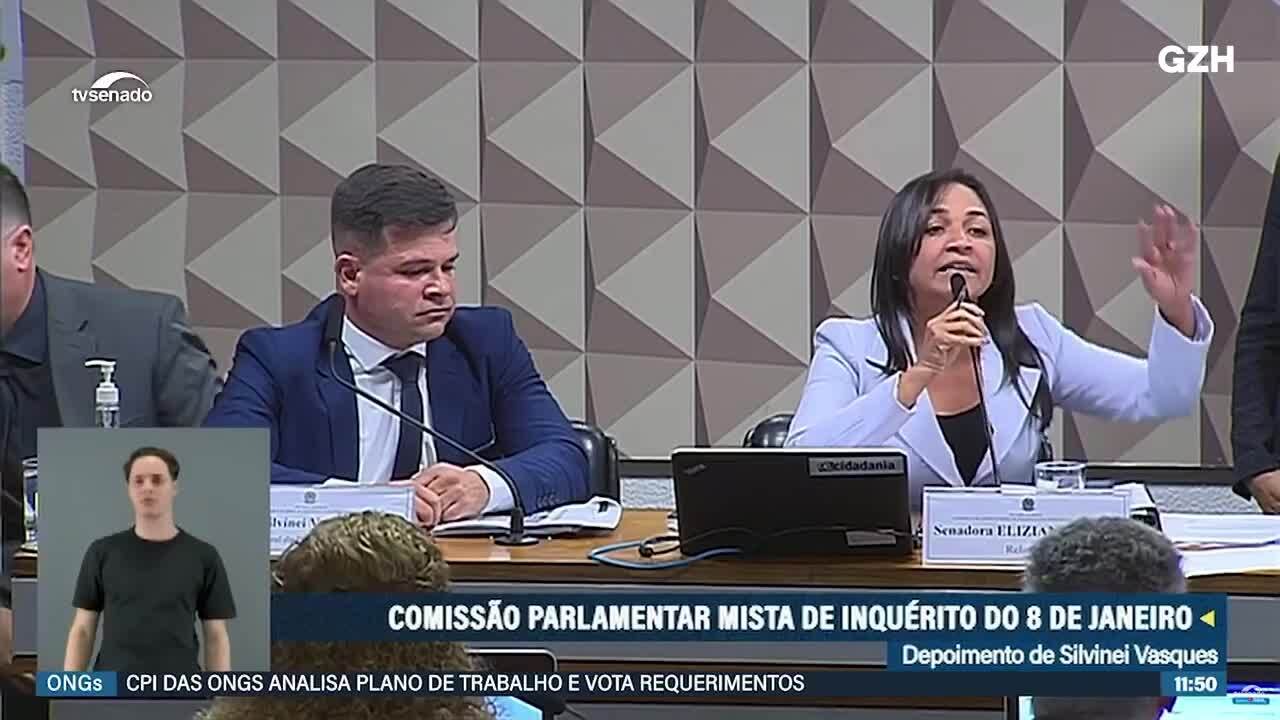 Ao vivo: CPI do 8 de Janeiro vota requerimentos 