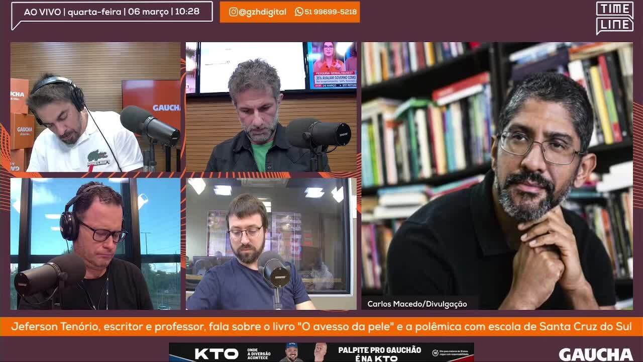 O perigo é que se estenda e a gente veja livros queimados em praça  pública, diz Jeferson Tenório | GZH