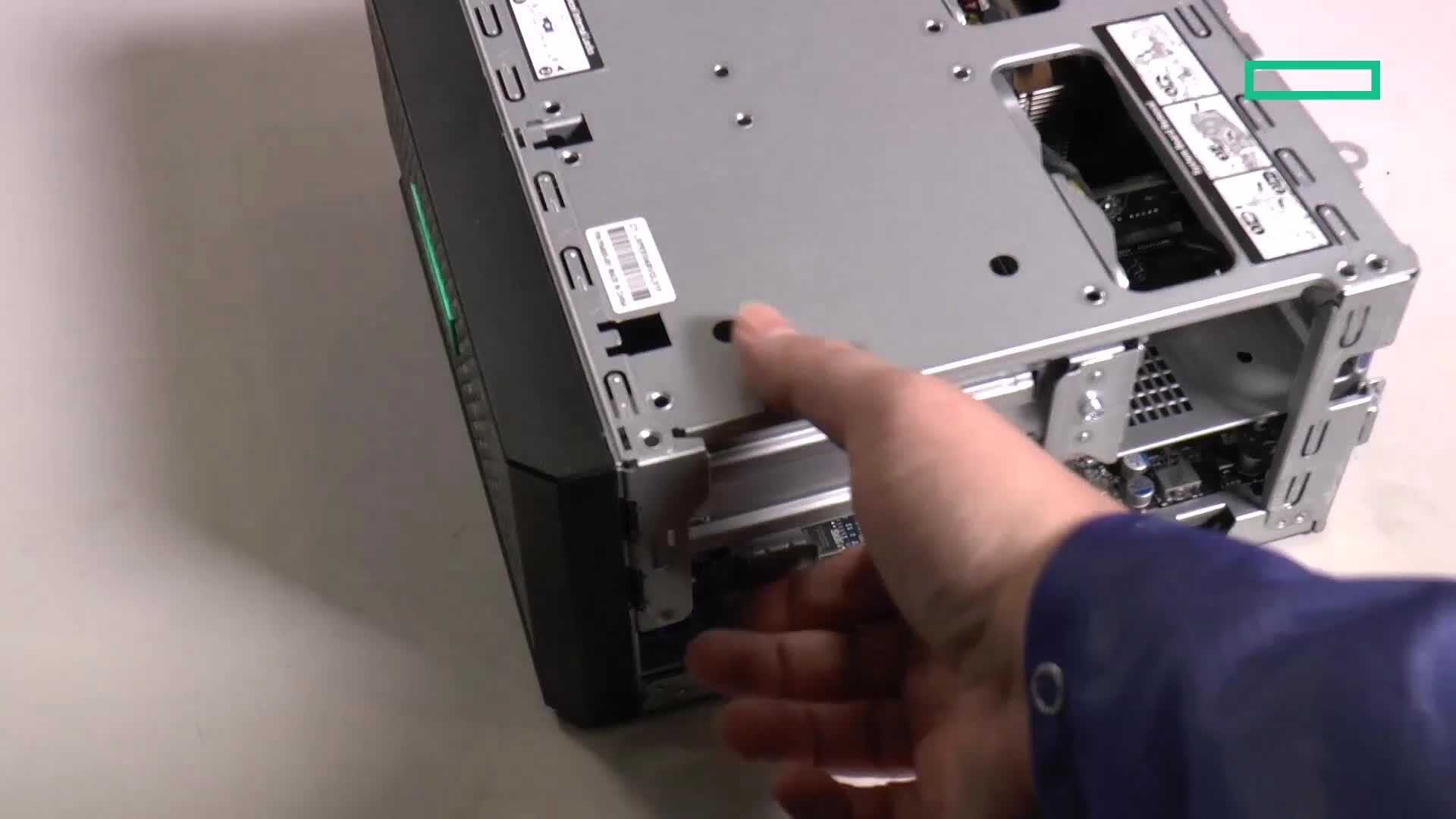 HPE ProLiant MicroServer Gen10 Plus v2 - Remove and Replace a