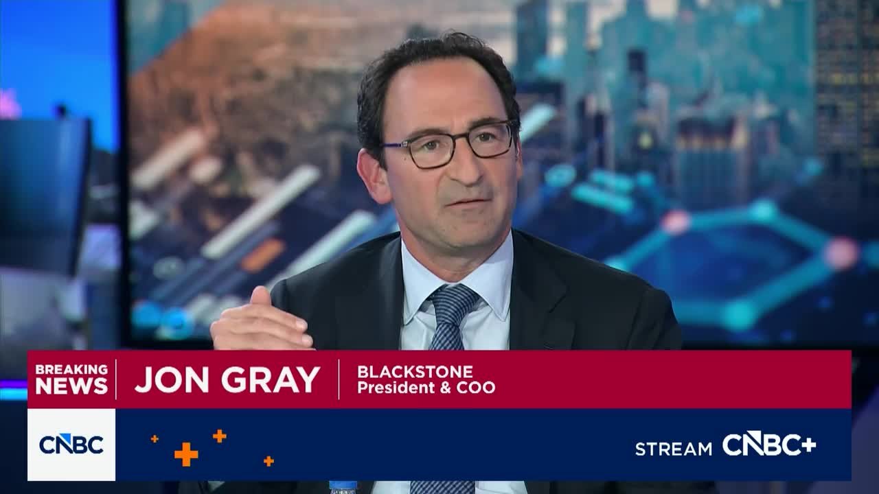 CNBC: Jon Gray on Investing in the AI Buildout 