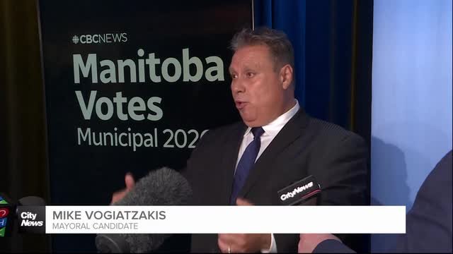 Top three Winnipeg mayoral candidates debate key issues like crime, transit
