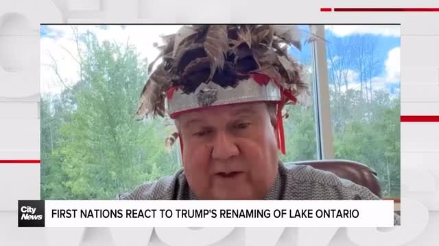 First Nations reaction to Trump's renaming of Lake Ontario