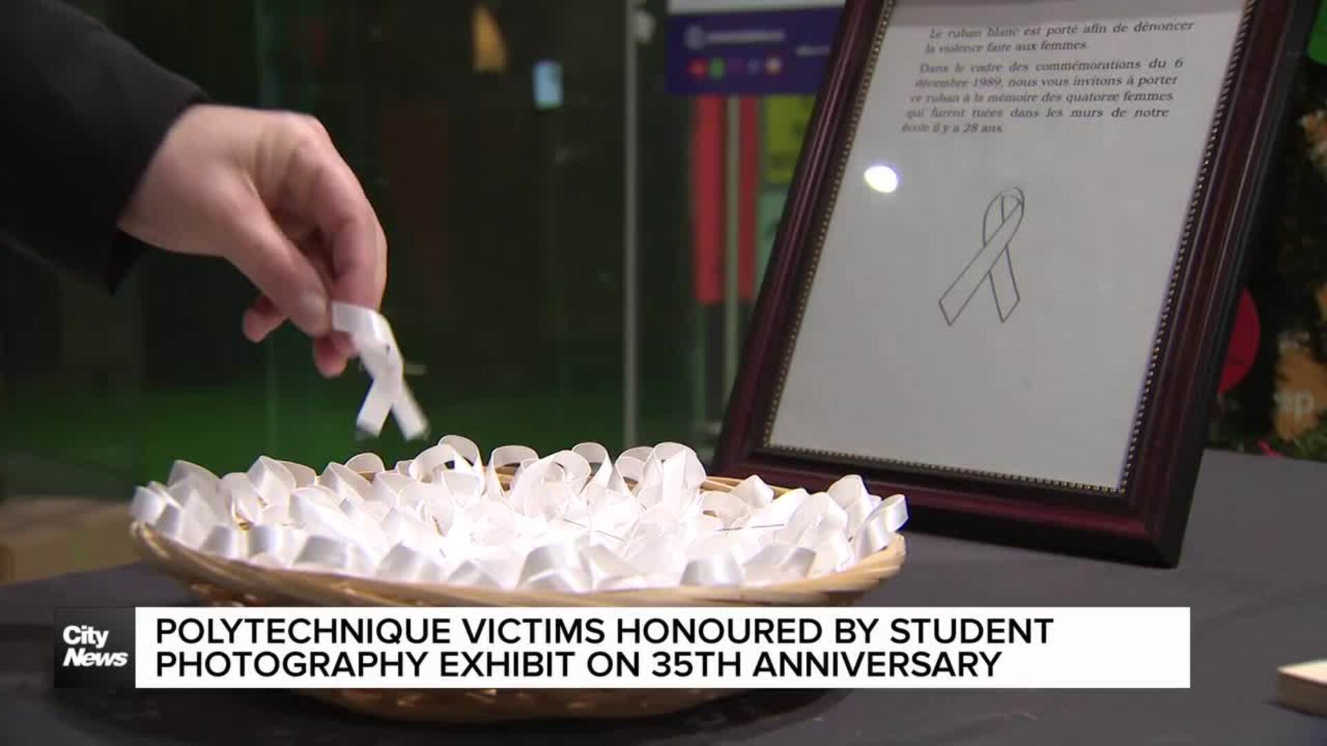 Polytechnique victims honoured by student photography exhibit