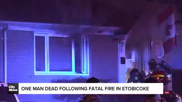 Man dead after west-end Toronto house fire