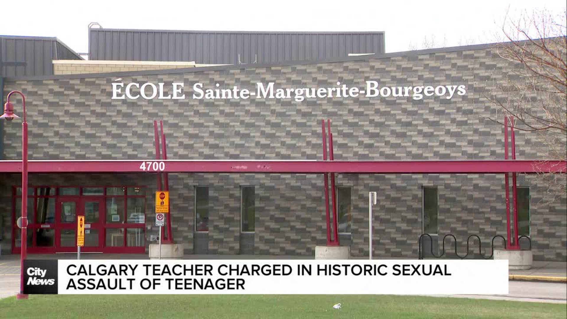 Calgary teacher charged in historic sexual assault of teenager