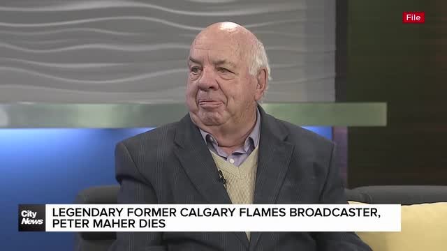 Legendary former Calgary Flames Broadcaster, Peter Maher dies