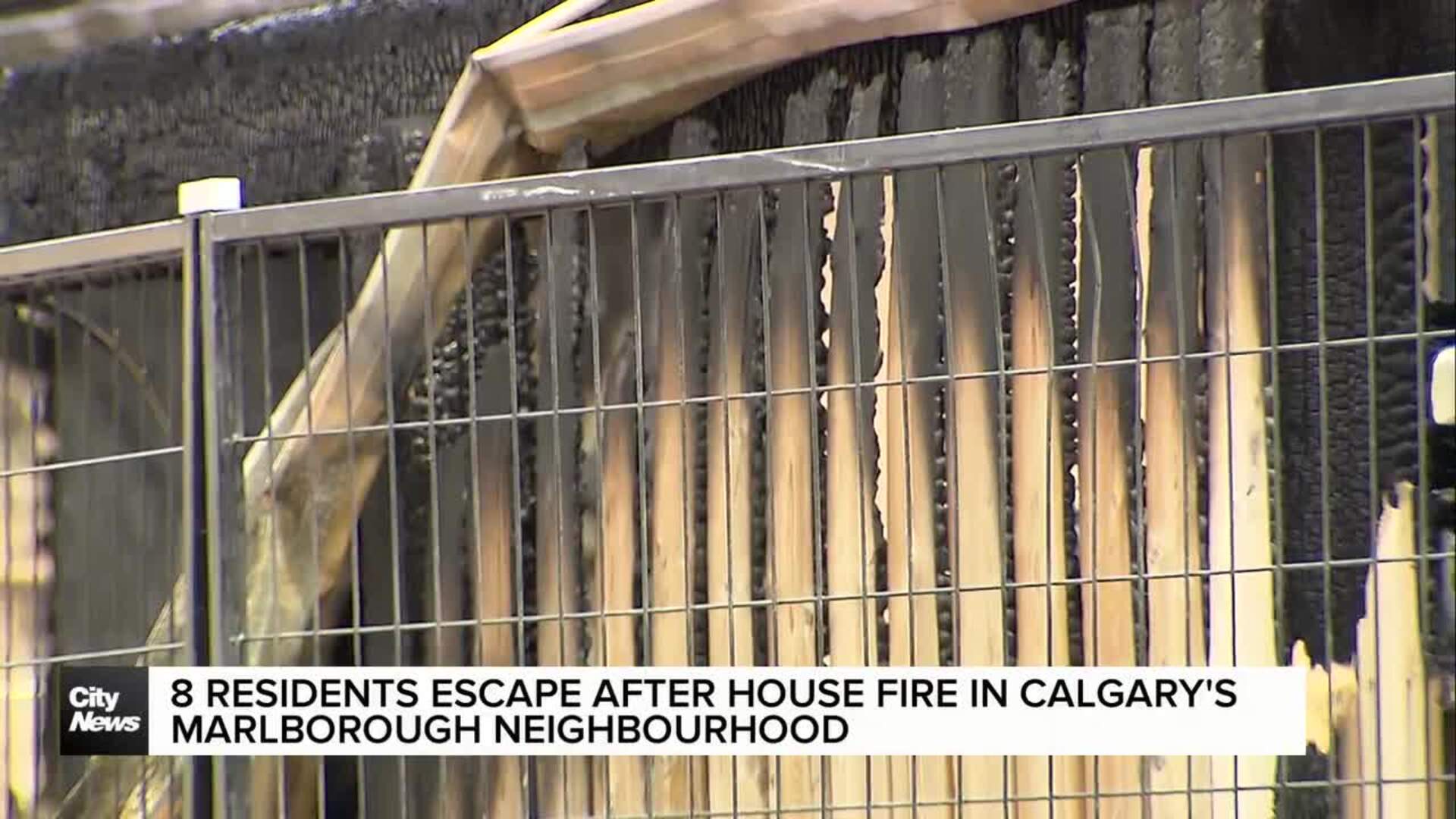 Calgary firefighters douse intense house fire in Marlborough