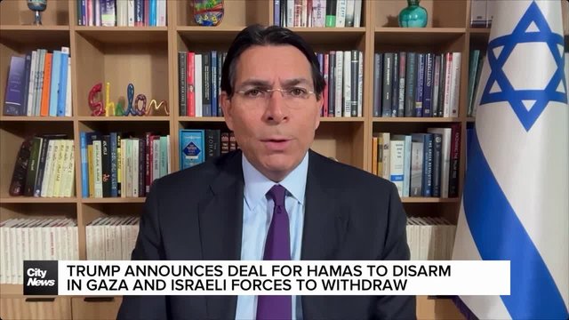 Trump says deal reached for disarmament of Hamas