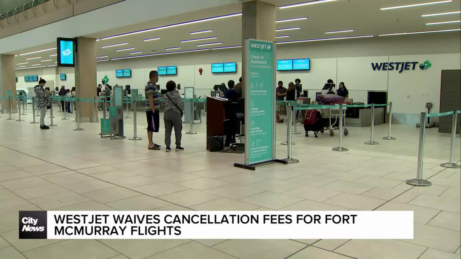 WestJet waives cancellation fees for Fort McMurray flights