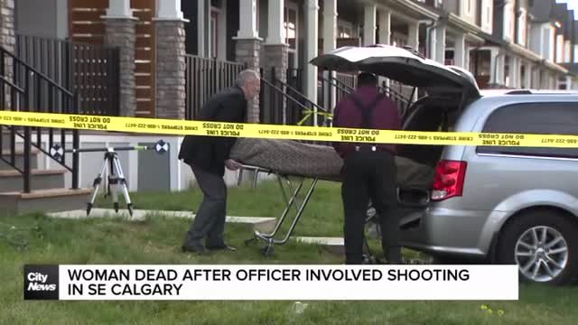 Woman dead after officer involved shooting in SE Calgary