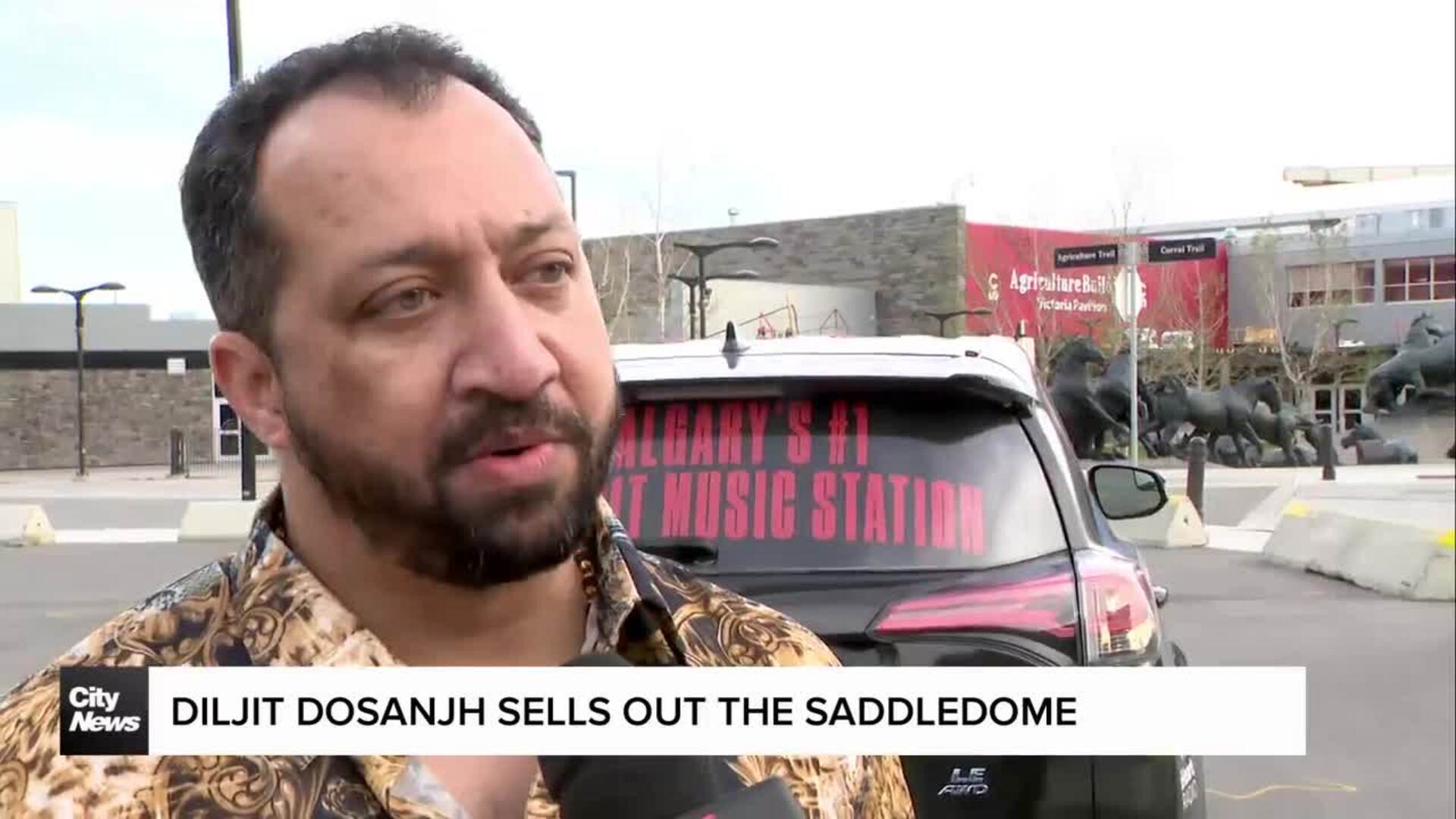 Diljit Dosanjh sells out the Saddledome