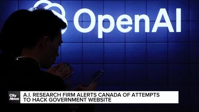 AI research firm warned Canada of attempts to hack government website