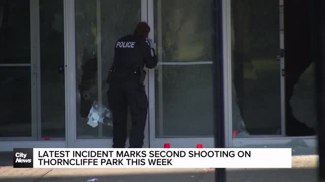Shots fired for a second time in a week at Thorncliffe Park
