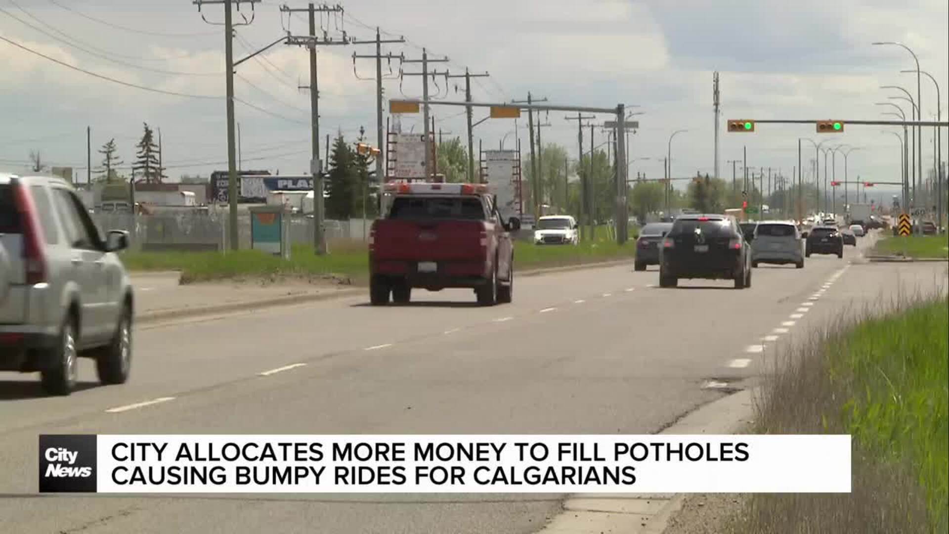 City allocates more money to fill potholes causing bumpy rides for Calgarians