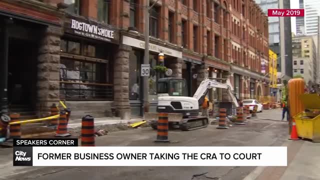 Former business owner taking the CRA to court