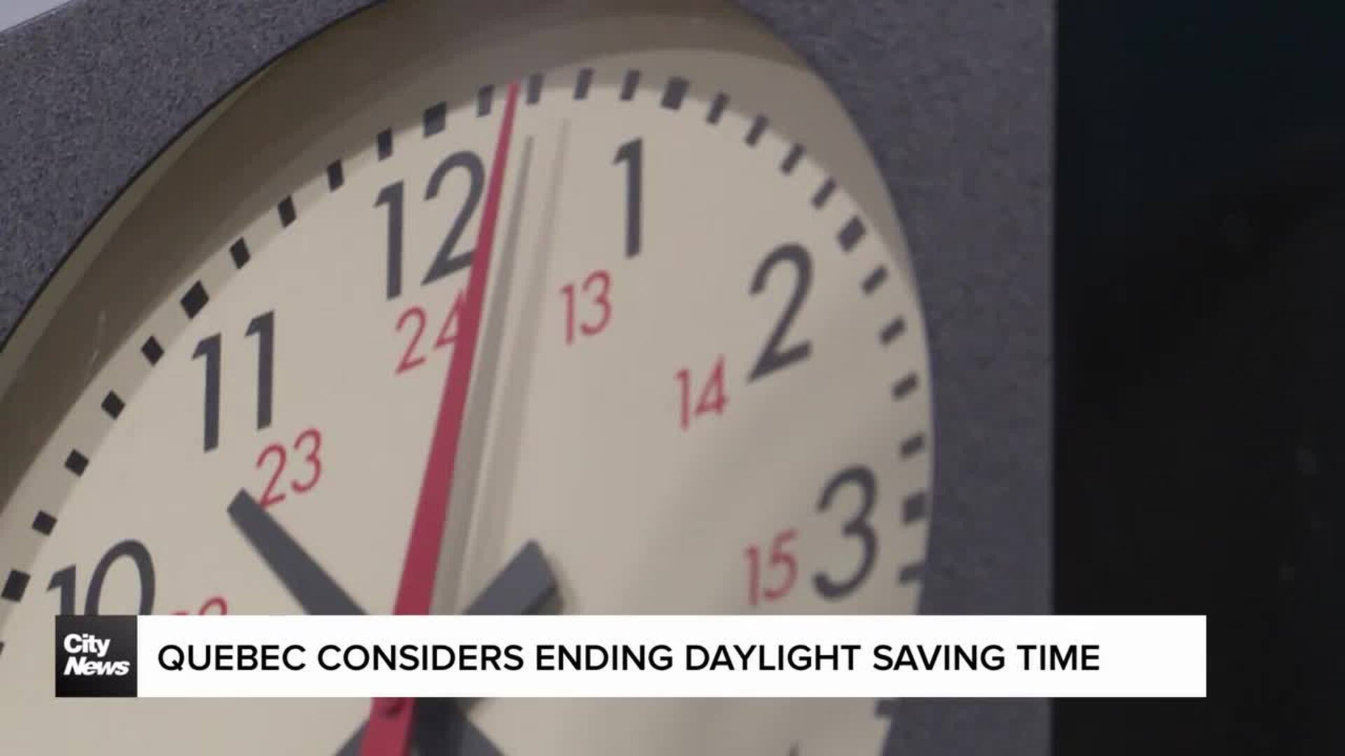 Quebec considers abolishing Daylight saving time