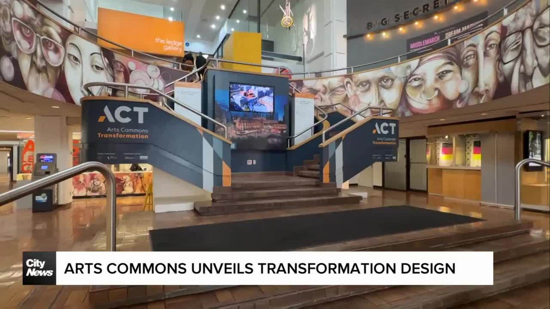 Arts Commons unveils transformation design