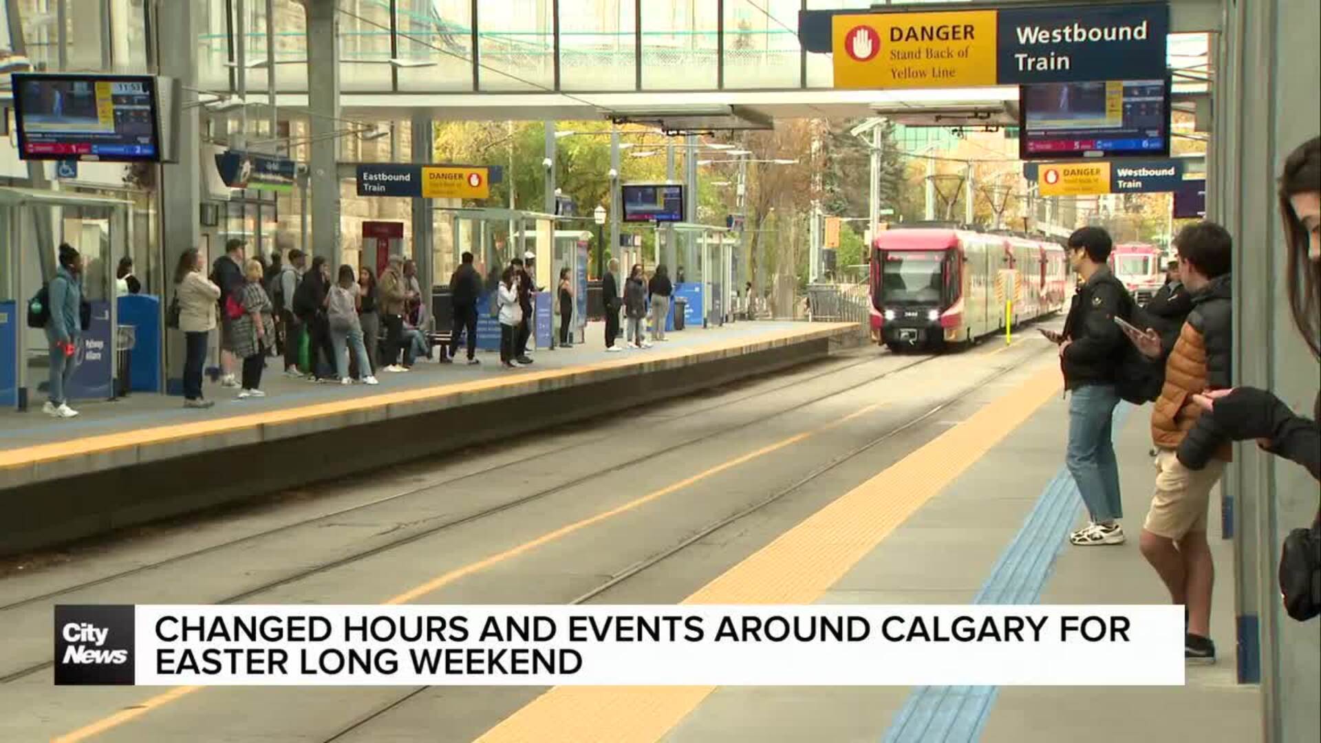 Changed hours and events around Calgary for Easter long weekend