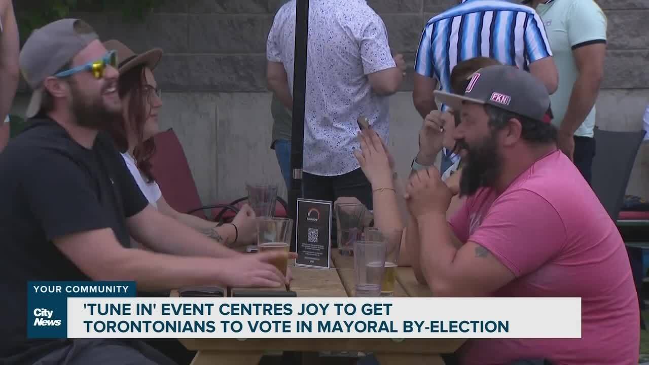'Tune In' event centres joy to get Torontonians to vote in mayoral byelection