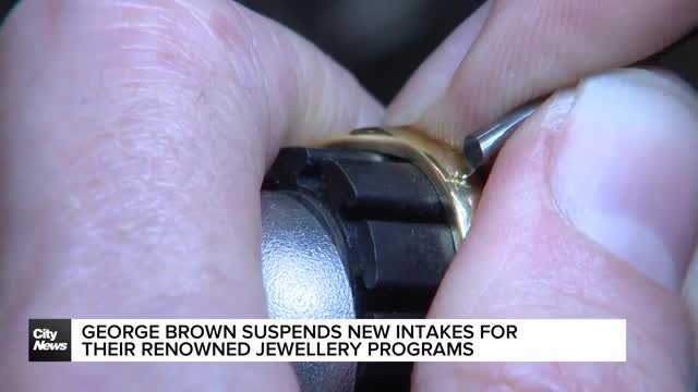 George Brown suspending enrolment in renowned jewellery programs
