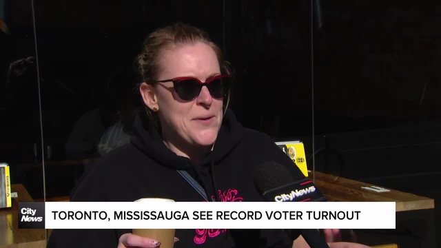 Toronto, Mississauga see record voter turnout
