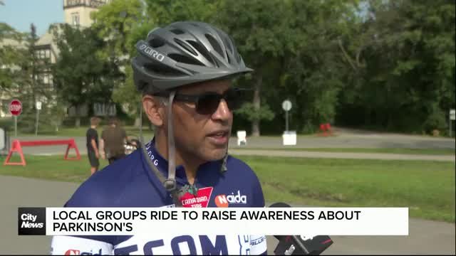 Local groups ride to raise awareness about Parkinson's