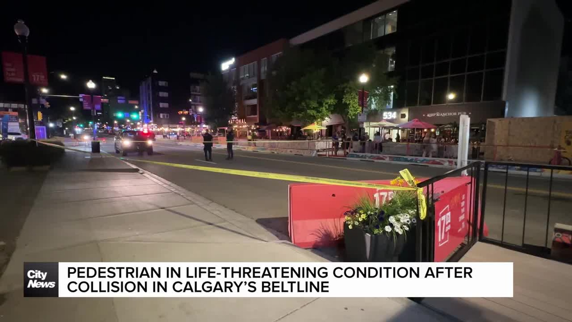 Pedestrian in life-threatening condition after collision in Calgary’s ...