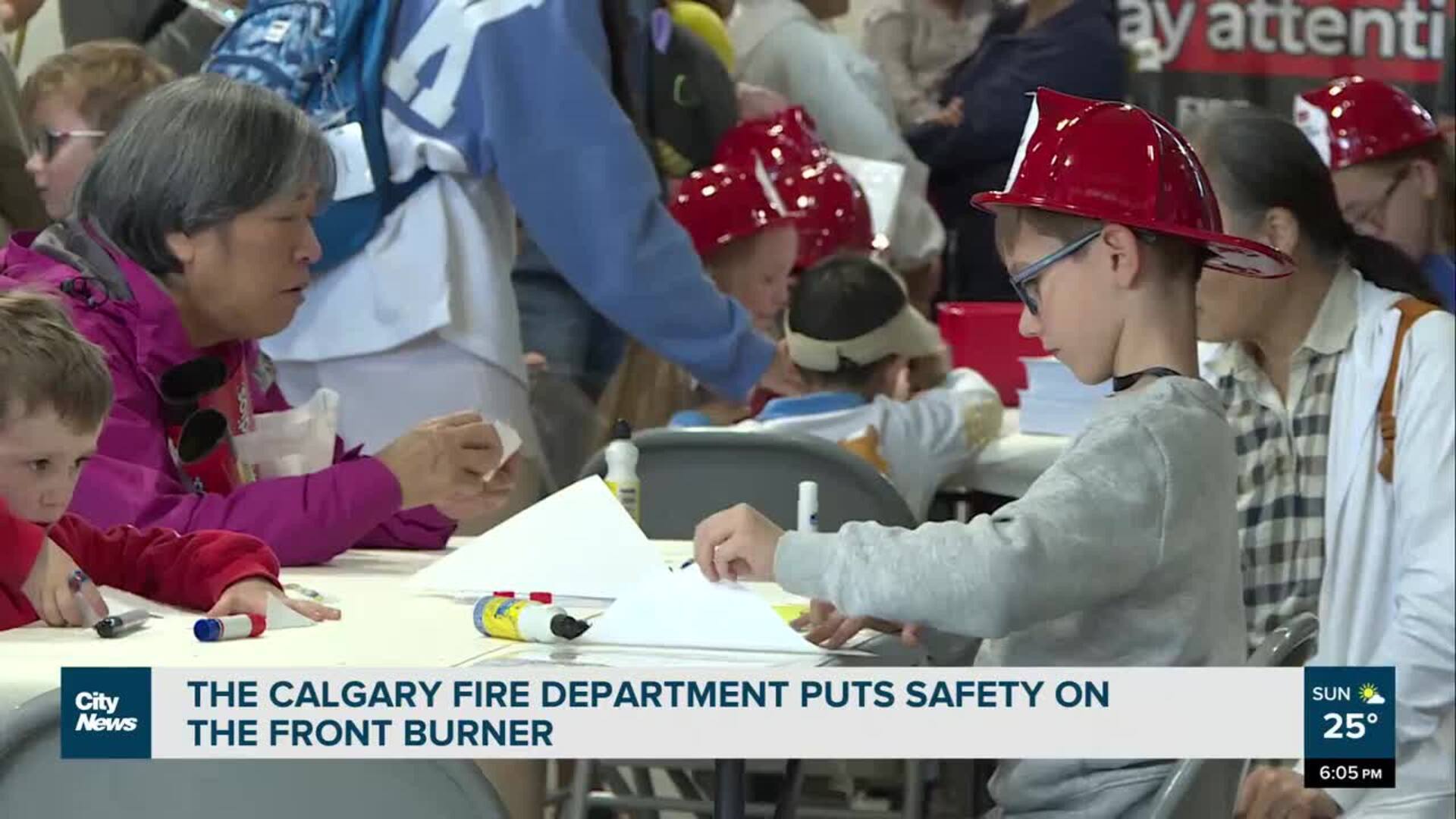Calgary Fire Department puts safety on the front burner