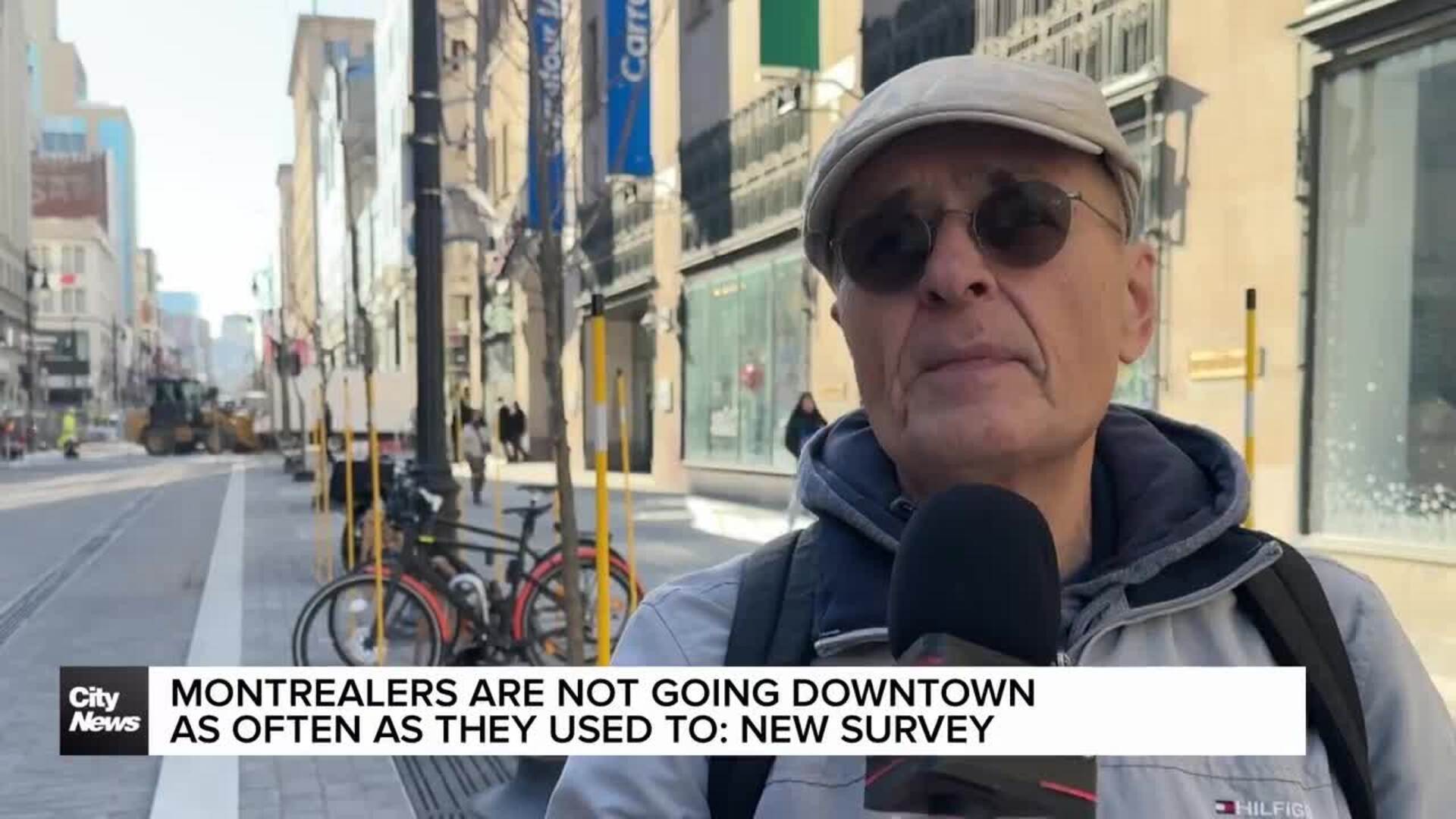 New survey suggests Montrealers aren’t going downtown as often