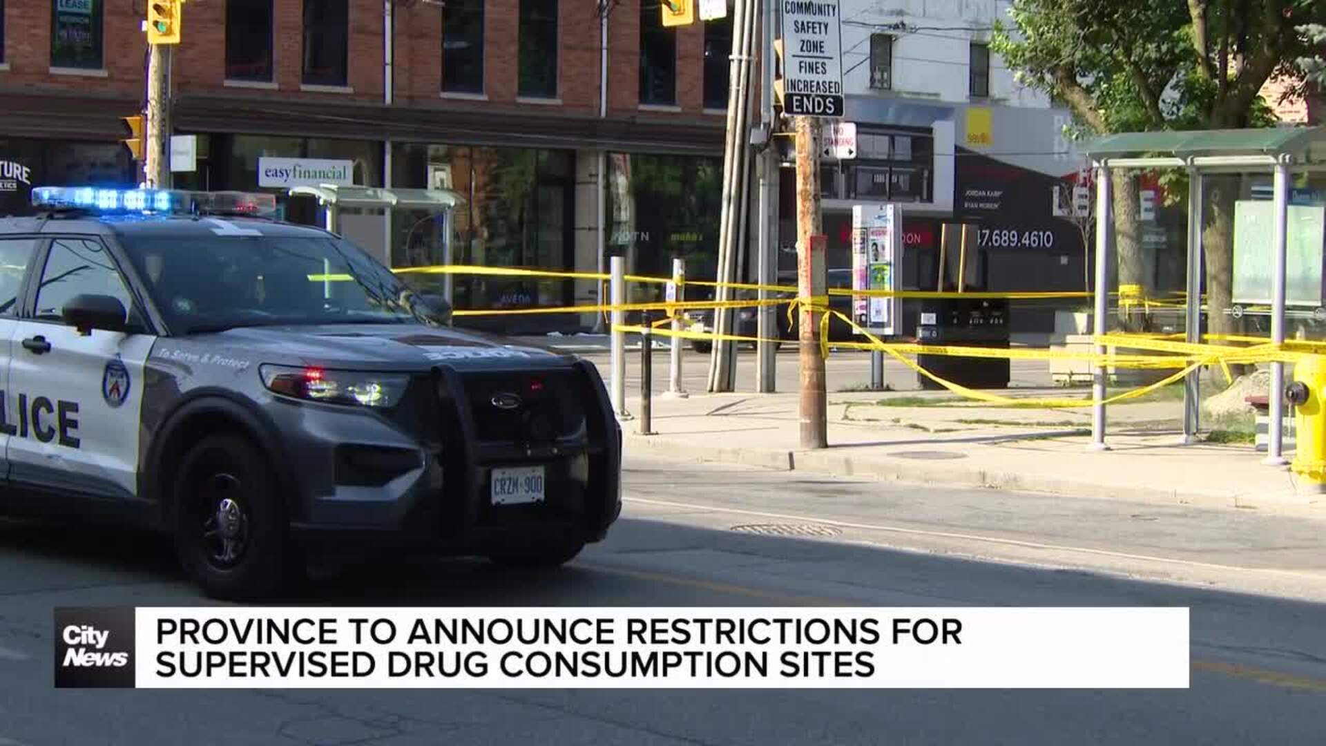 Ontario to restrict supervised consumption sites from operating near schools