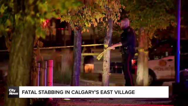 Fatal stabbing in Calgary's East Village