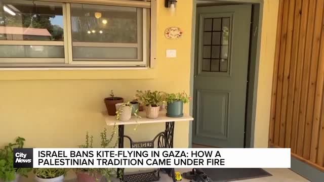 Israel bans Palestinians from flying kites