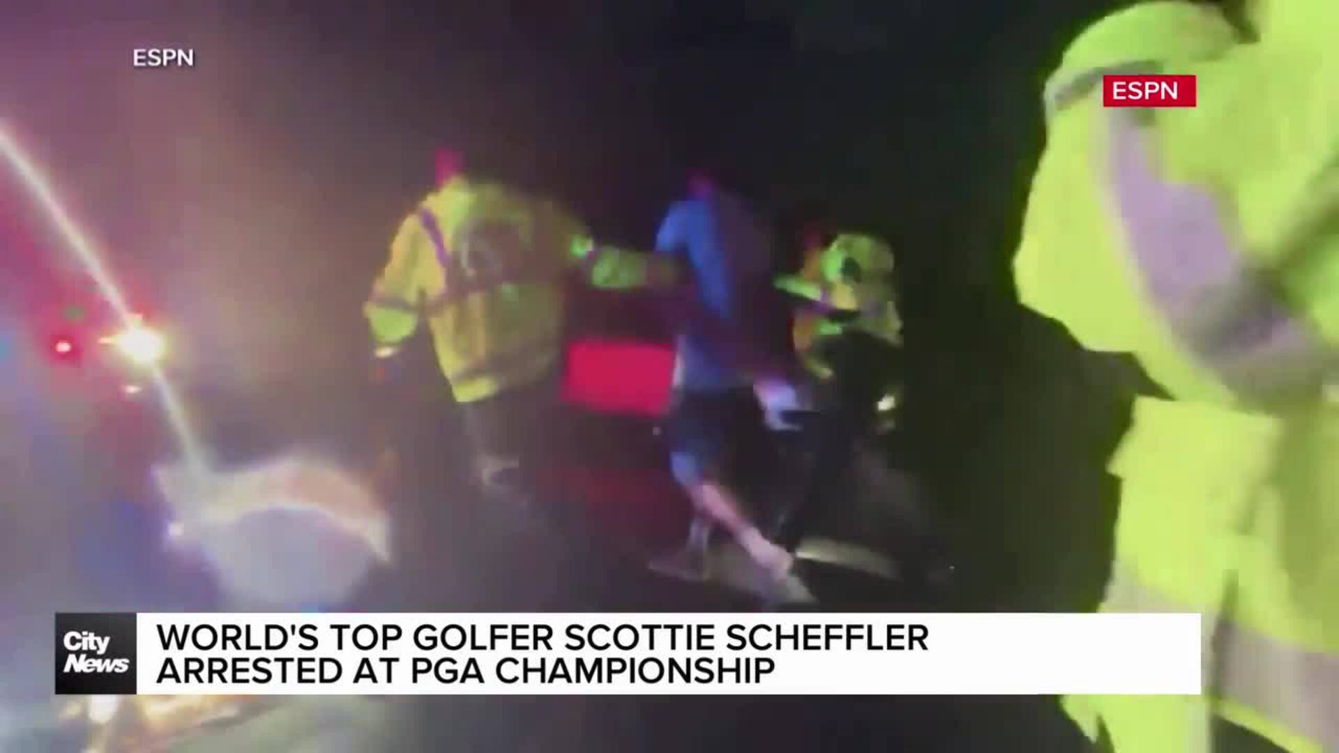 World's #1 golfer Scottie Scheffler arrested at PGA championship