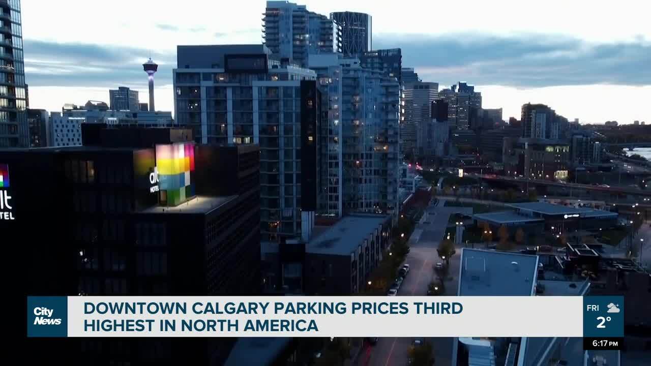 Downtown Calgary parking prices rank high CityNews Calgary