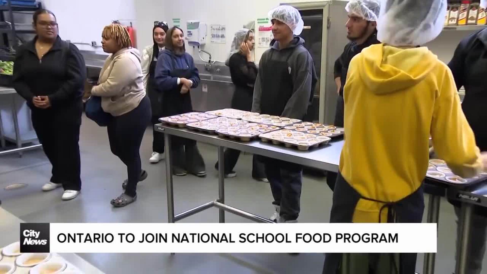 Ontario and Federal Government announce $108.5 million school food program deal