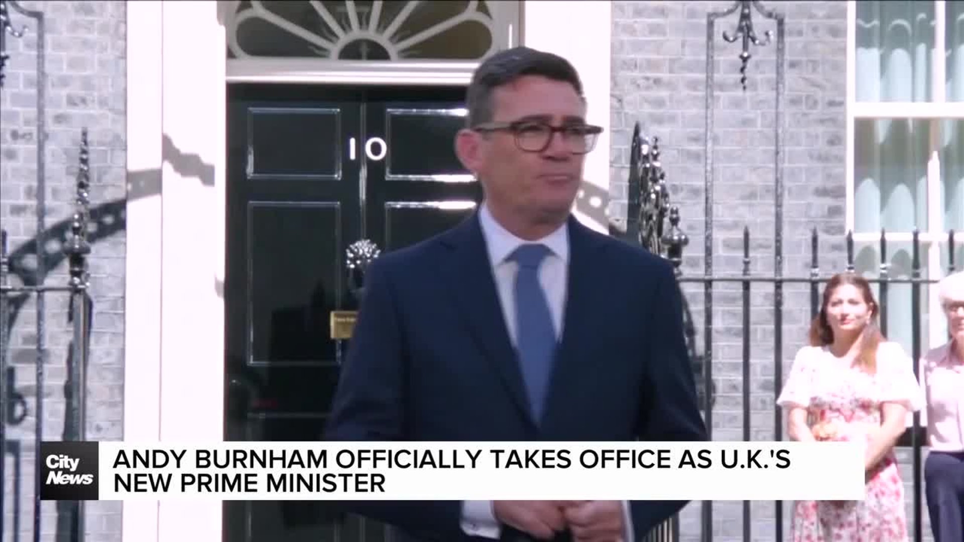 U.K.'s new Prime Minister officially takes office
