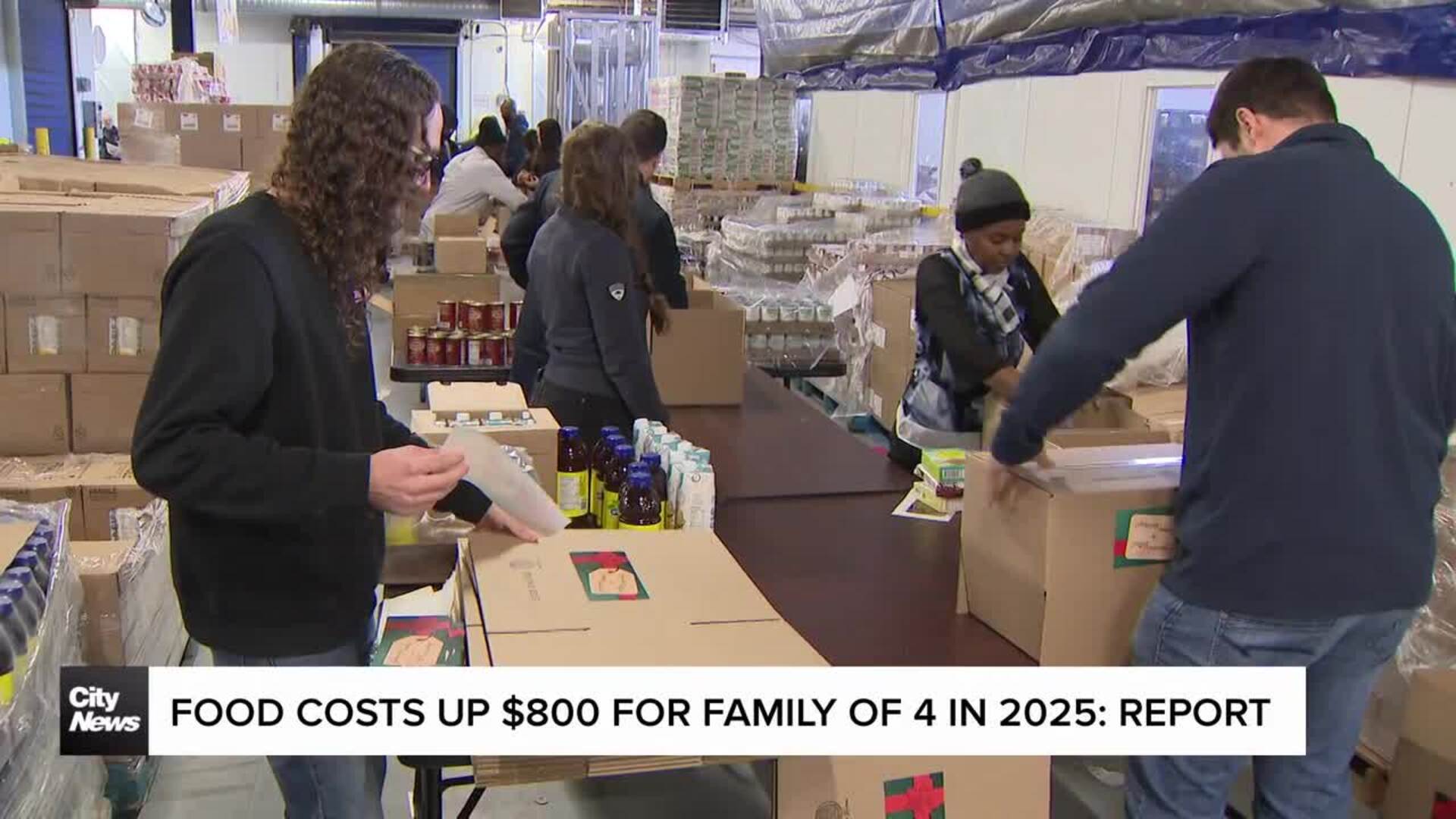 Food costs up $800 for Canadian families of four: report