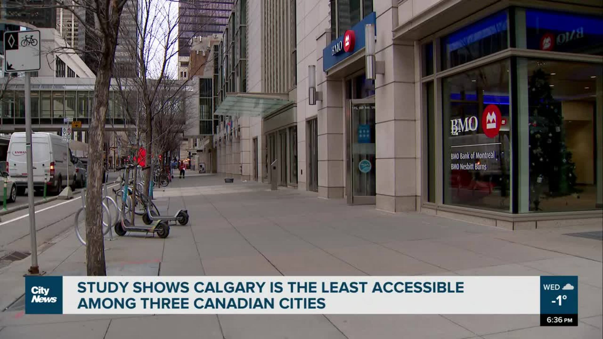 Nearly 60% of public spaces in Calgary, Ottawa and Vancouver lacking in accessibility: study
