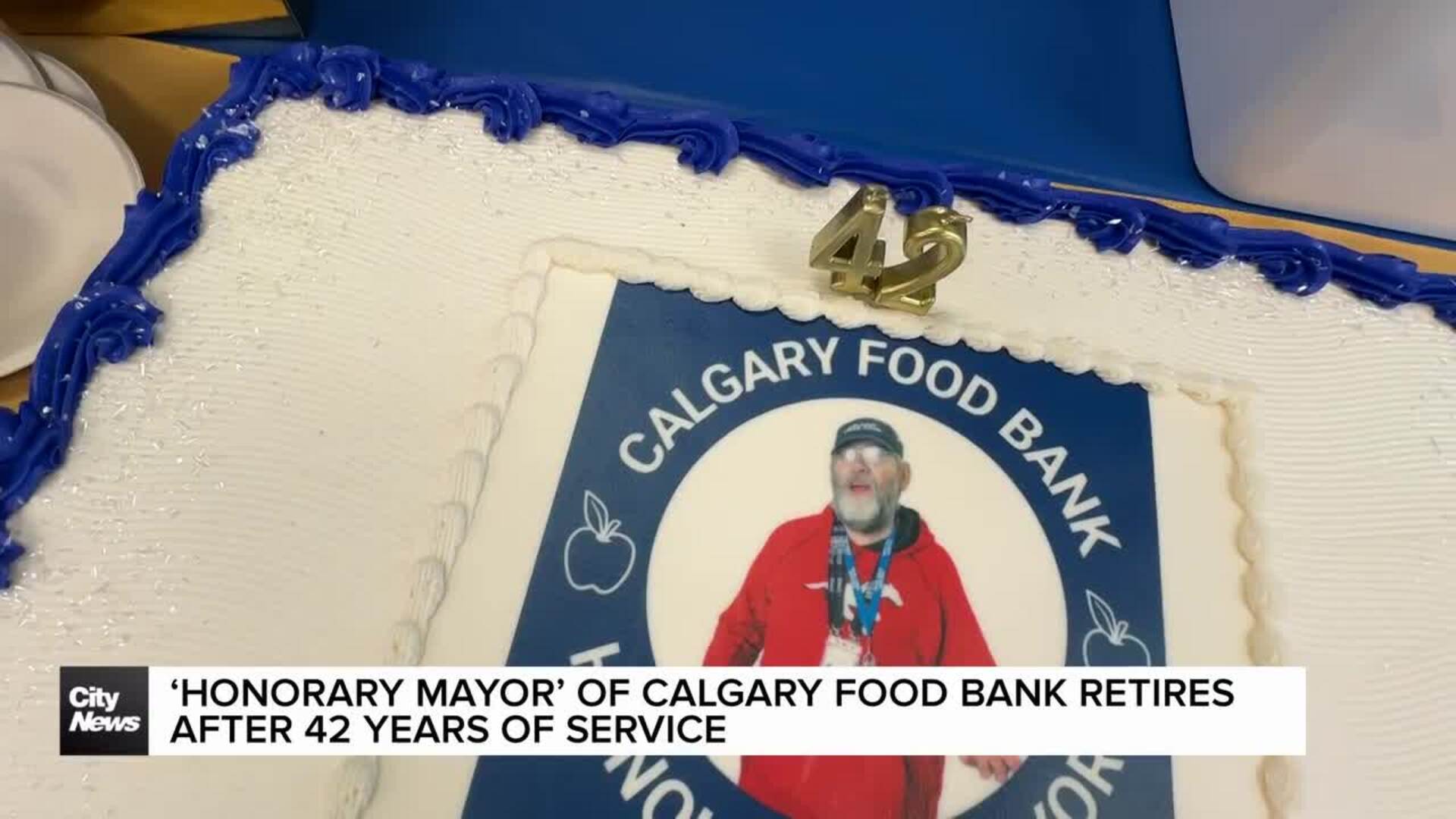 ‘Honorary Mayor’ of Calgary Food Bank retires after 42 years of Service