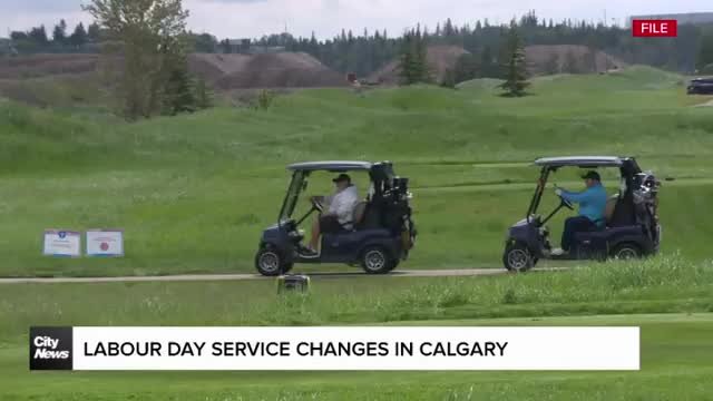 Labour Day long weekend changes to services and recreation schedules around Calgary