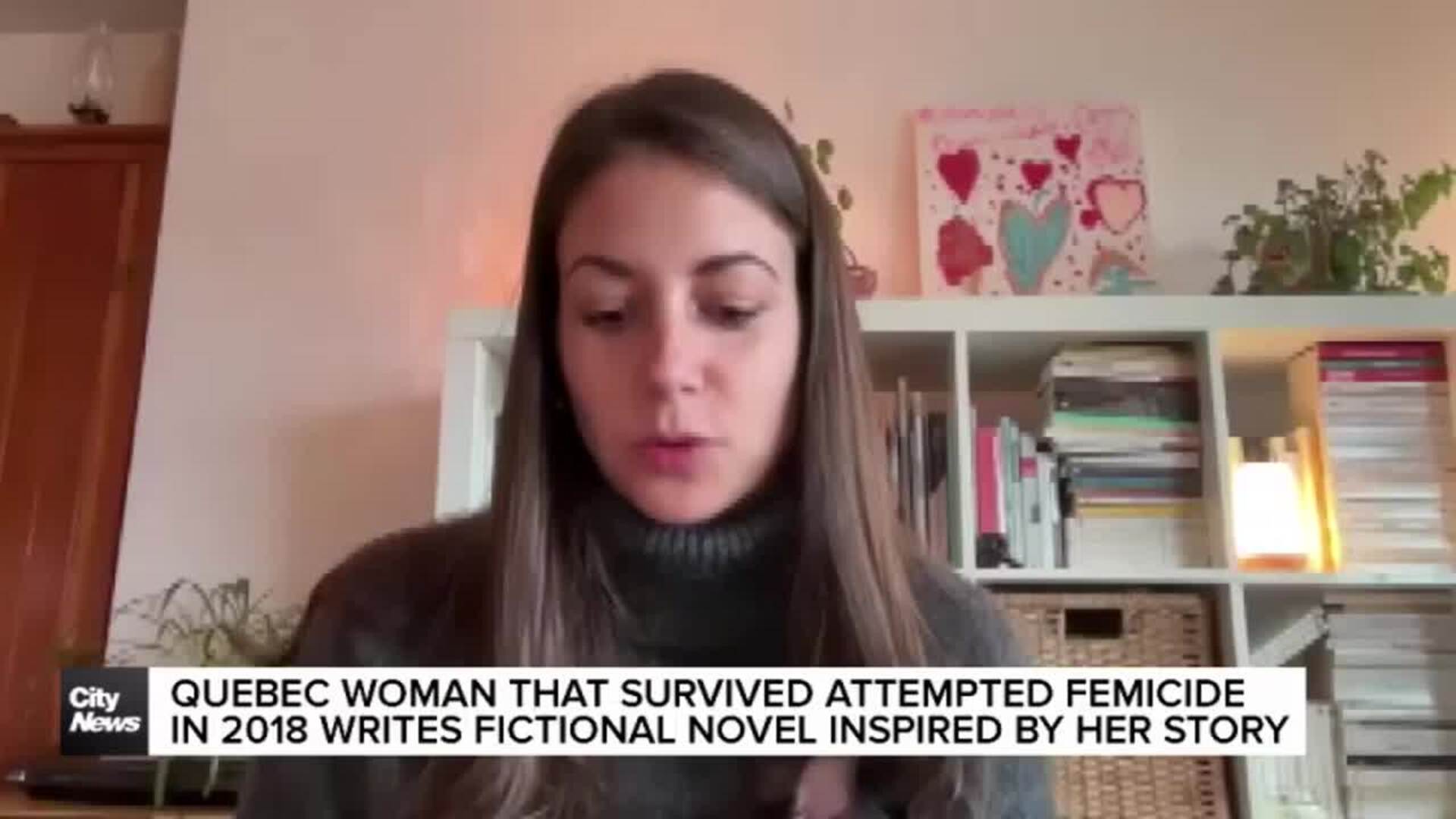 Quebecer that survived attempted femicide writes fictional novel