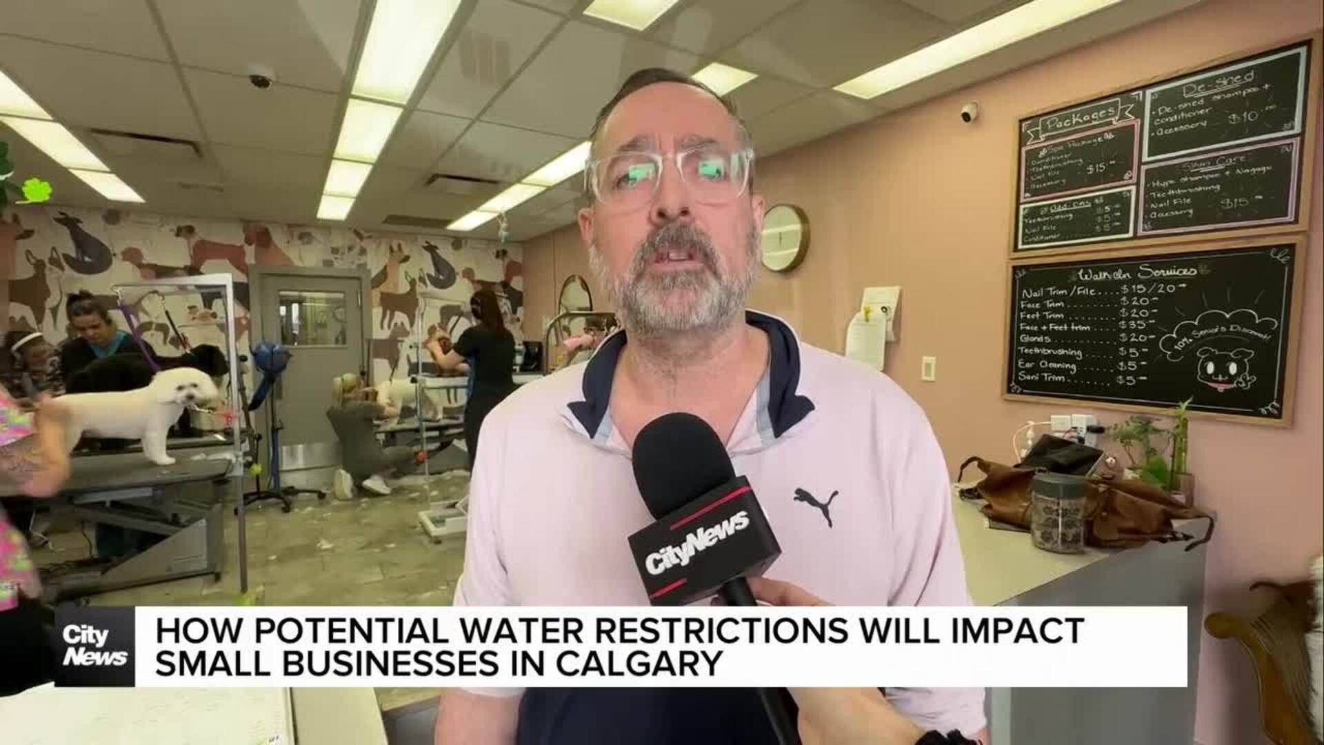 How potential water restrictions will impact small businesses in Calgary