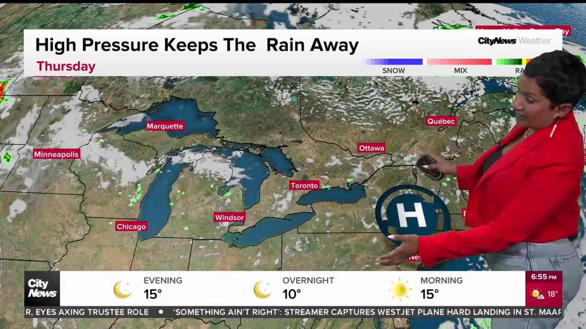 Temperatures warming up slightly this week